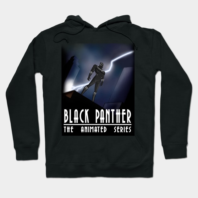 Black Panther, the animated series Hoodie by MarianoSan